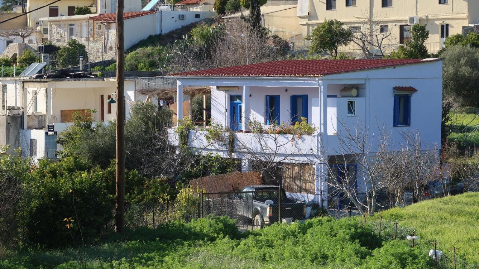 La Maison Bleue Zarós Extérieur photo